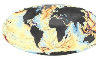 نقشه ماهیگیری اعماق، چاله ها و نقاط ماهیگیری در رودخانه ها، دریاها و اقیانوس ها نقشه های ماهواره ای دریاها و اقیانوس ها